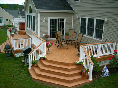 Composite deck by Archadeck