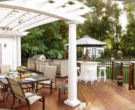 Archadeck deck, pergola and outdoor kitchen